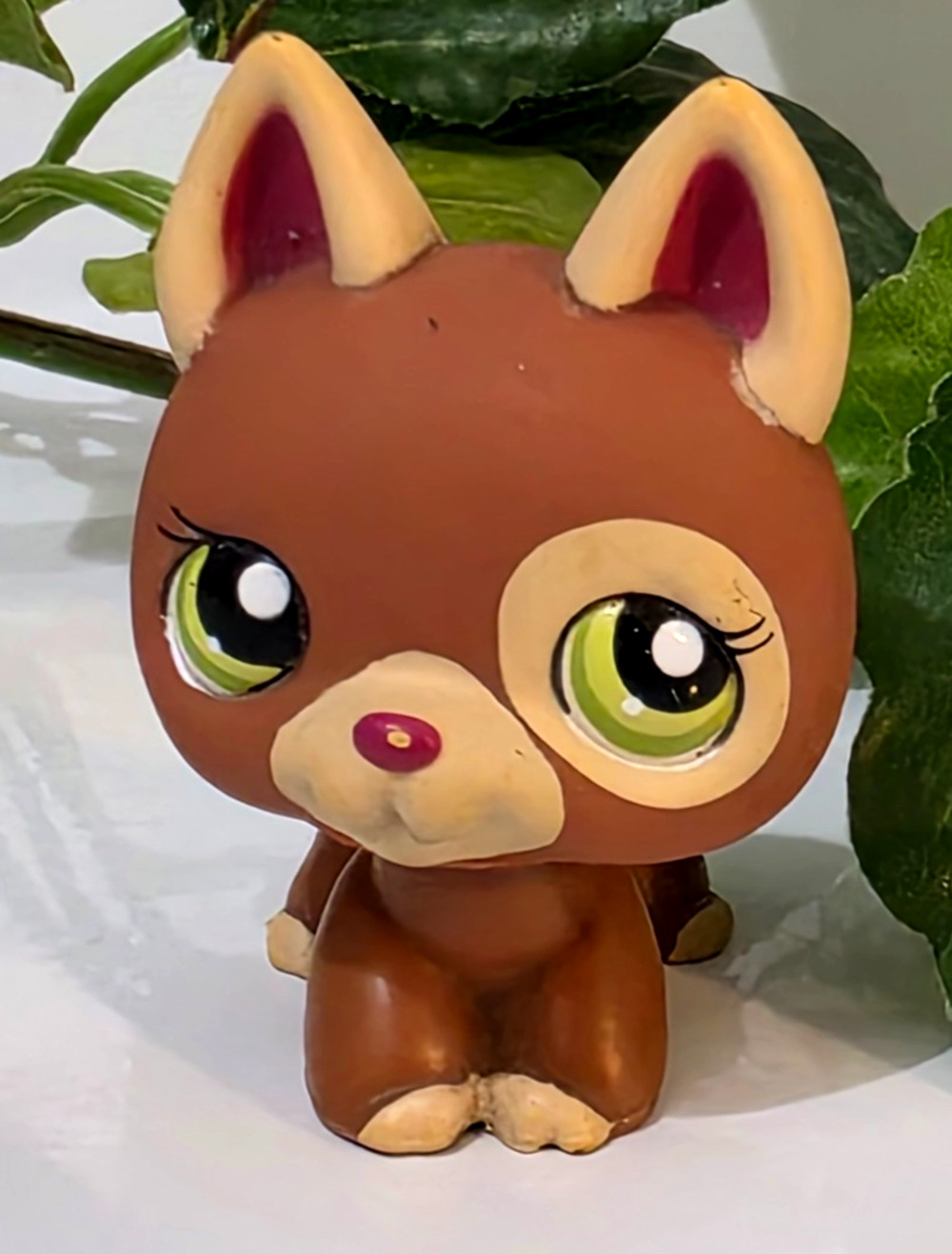 Littlest Pet Shop LPS #1362 German Shepherd Dog Brown